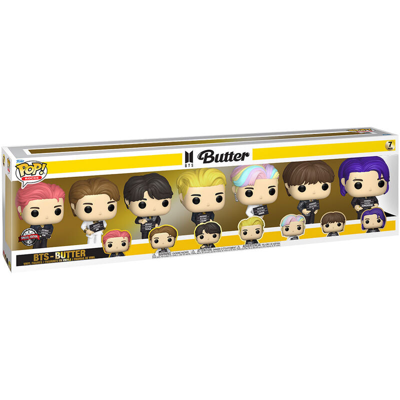 Blíster FUNKO POP! BTS Butter con 7 figuras - 3