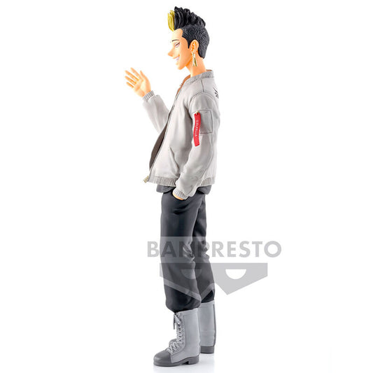 Figura de Shuji Hanma de Tokyo Revengers con chaqueta gris - 3