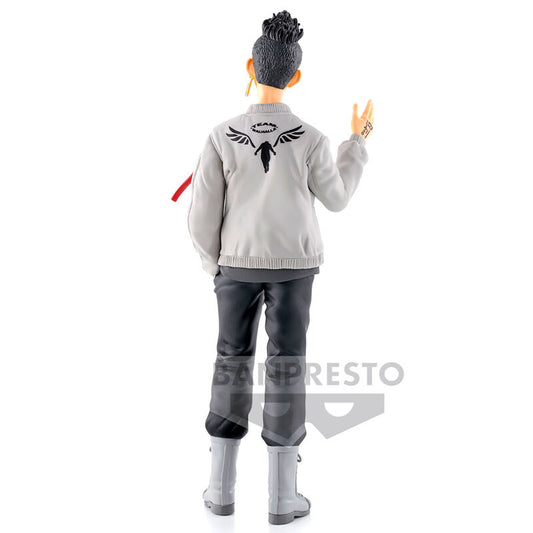 Figura de Shuji Hanma de Tokyo Revengers con chaqueta gris - 4