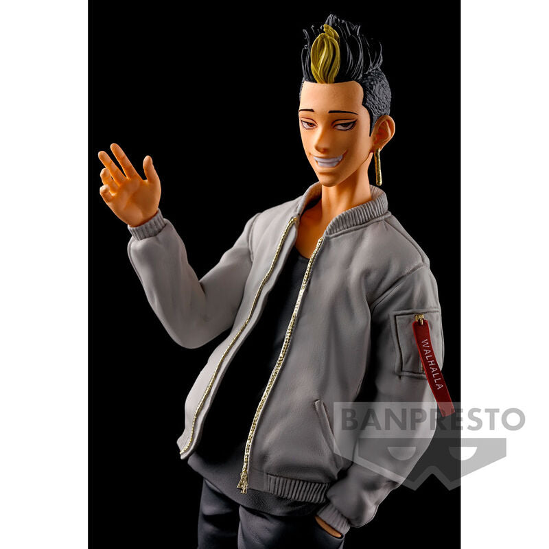 Figura de Shuji Hanma de Tokyo Revengers con chaqueta gris - 5