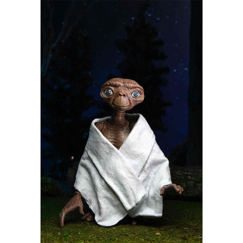 Figura NECA de E.T. sosteniendo una maceta con flores - 4