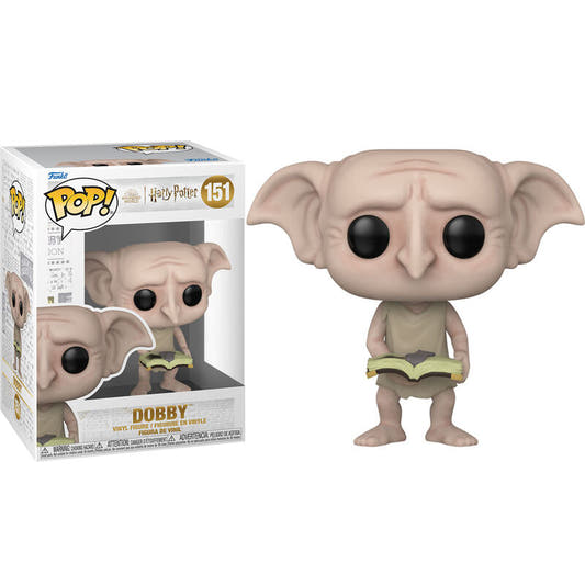 Figura Funko POP! de Dobby con un libro abierto - 2