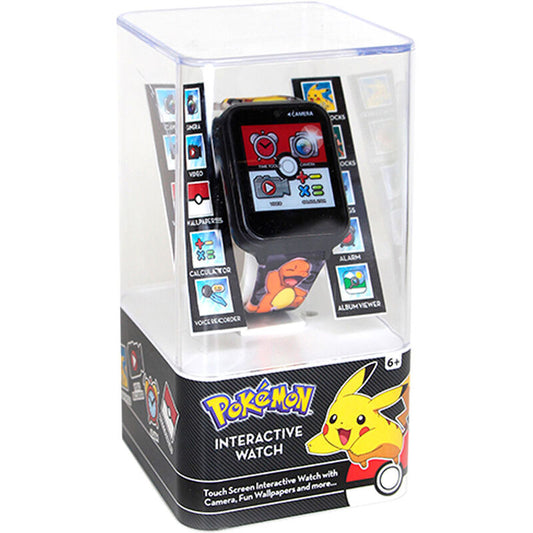 Reloj inteligente infantil Pokémon con correa decorada con Pikachu y otros personajes - 2