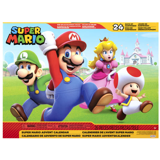 Calendario de Adviento Super Mario Bros con Mario, Luigi, Peach y Toad - 2
