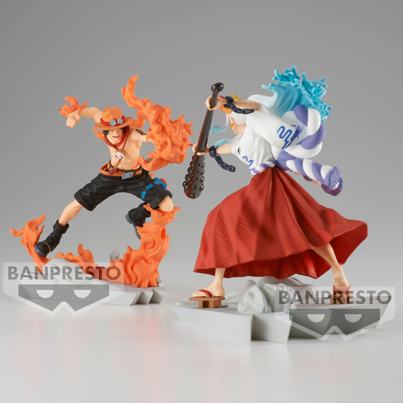 Figura Banpresto de Portgas D. Ace de One Piece rodeado de llamas - 5