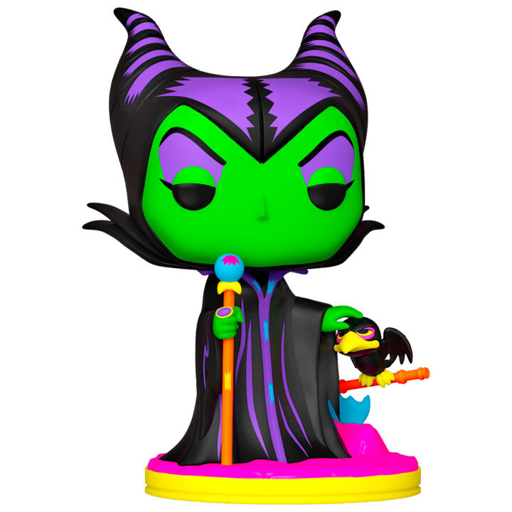 Figura Funko POP! de Maleficent Black Light en caja con ventana - 3