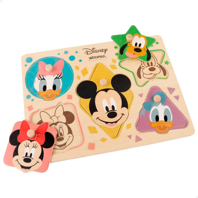 Puzzle de madera Disney WOOMAX de 6 piezas - 2