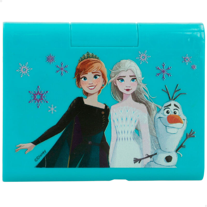 Set de maquillaje Frozen Disney con sombras, brillos de labios y pinceles - 3