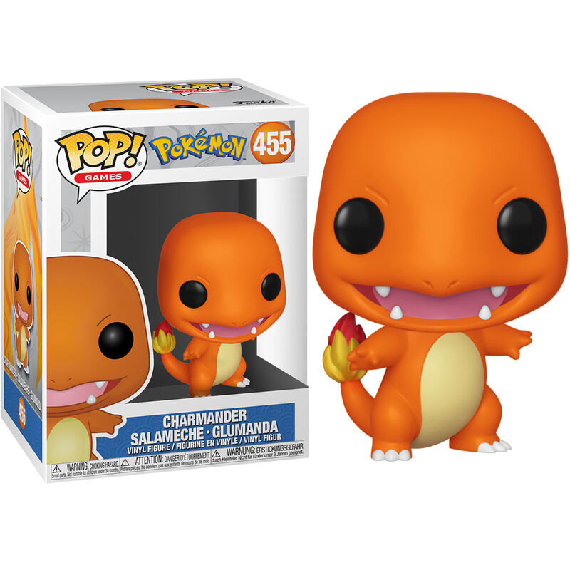 Figura Funko POP! de Charmander con cola en llamas - 3