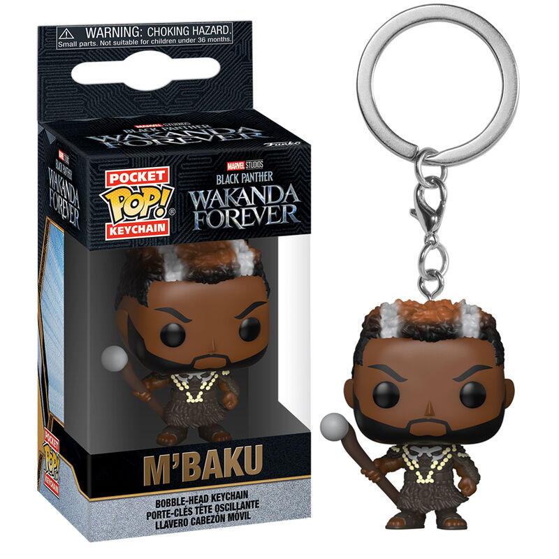 Llavero Funko Pocket POP de M’Baku de Black Panther - 3