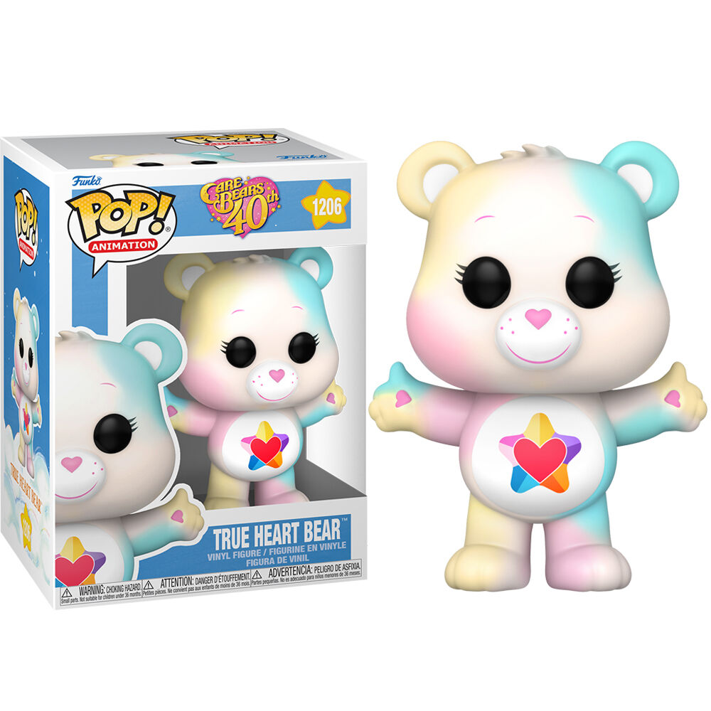 Figura Funko POP! True Heart Bear de Care Bears con variante Chase - 5
