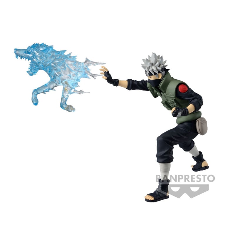 Figura Banpresto de Kakashi Hatake con efecto azul translúcido - 4