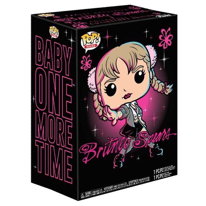 Set Funko POP y camiseta negra de Britney Spears Baby One More Time - 18