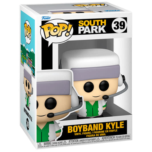 Figura Funko POP! Boyband Kyle de South Park con auriculares y micrófono - 2
