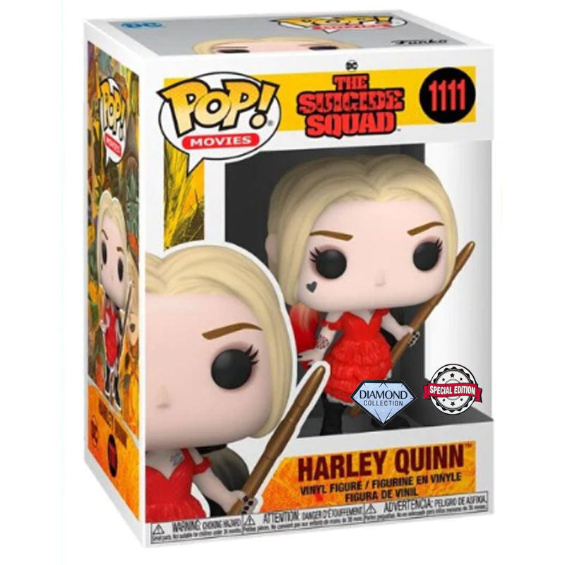 Set FUNKO POP de Harley Quinn con camiseta negra y figura exclusiva - 14