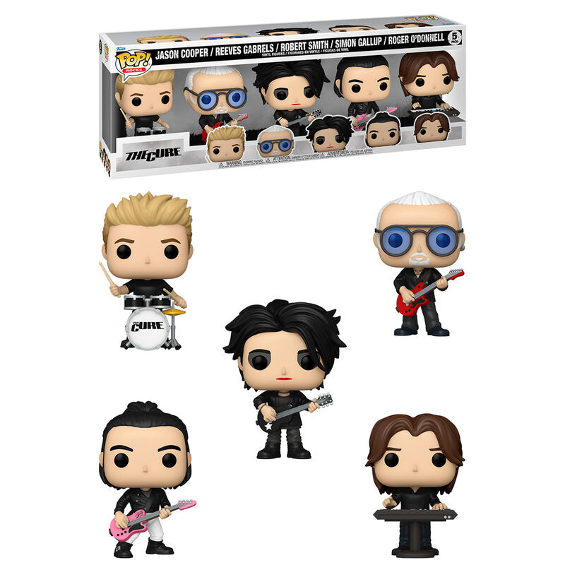 Blíster FUNKO POP! con cinco figuras de The Cure - 3