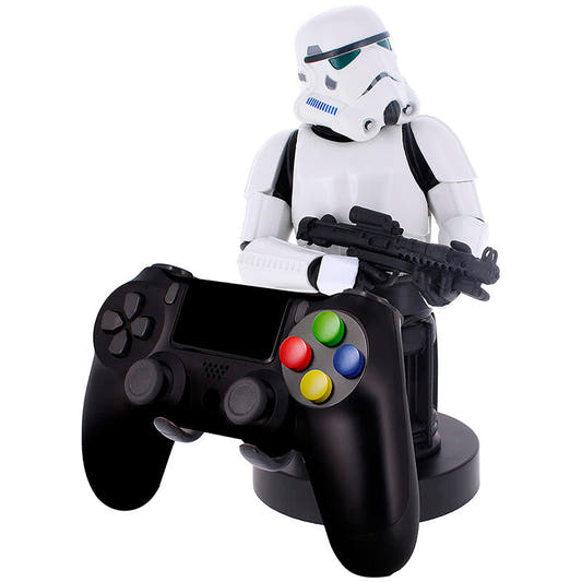 Cable Guy Imperial Stormtrooper Star Wars sujetando un bláster - 3