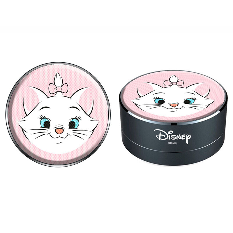Altavoz portátil de Marie de Los Aristogatos Disney en negro y rosa
