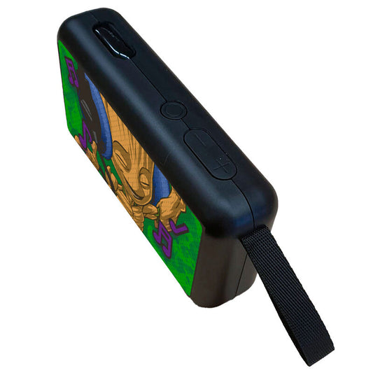 Altavoz portátil de Groot con auriculares y notas musicales - 3