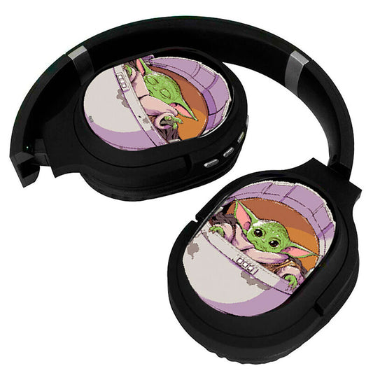 Auriculares inalámbricos negros Star Wars Baby Yoda - 3