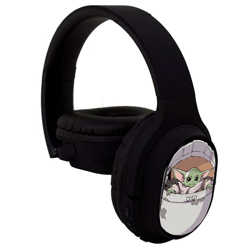 Auriculares inalámbricos negros Star Wars Baby Yoda - 4