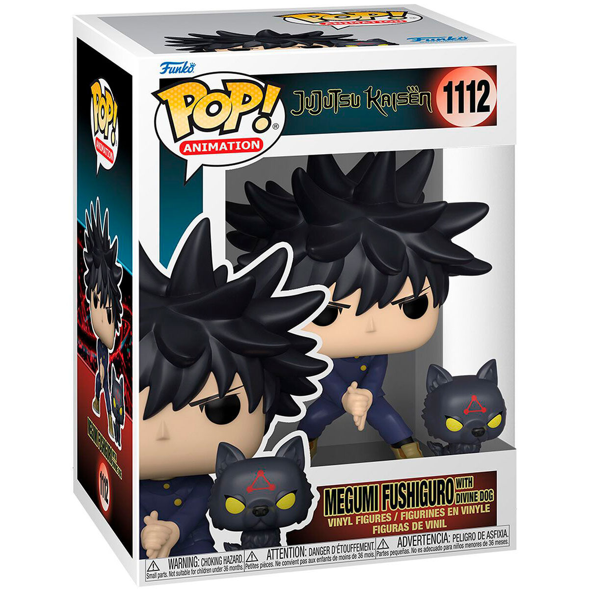 Figura Funko POP! de Megumi con figura animal de Jujutsu Kaisen - 2