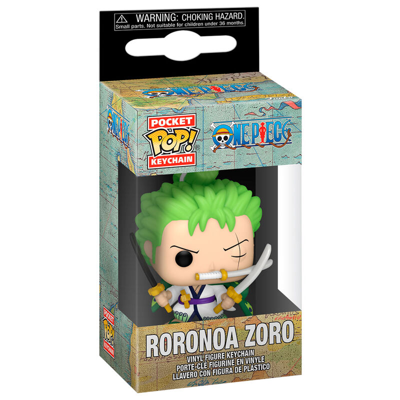 Llavero Funko Pocket POP de Roronoa Zoro de One Piece - 2