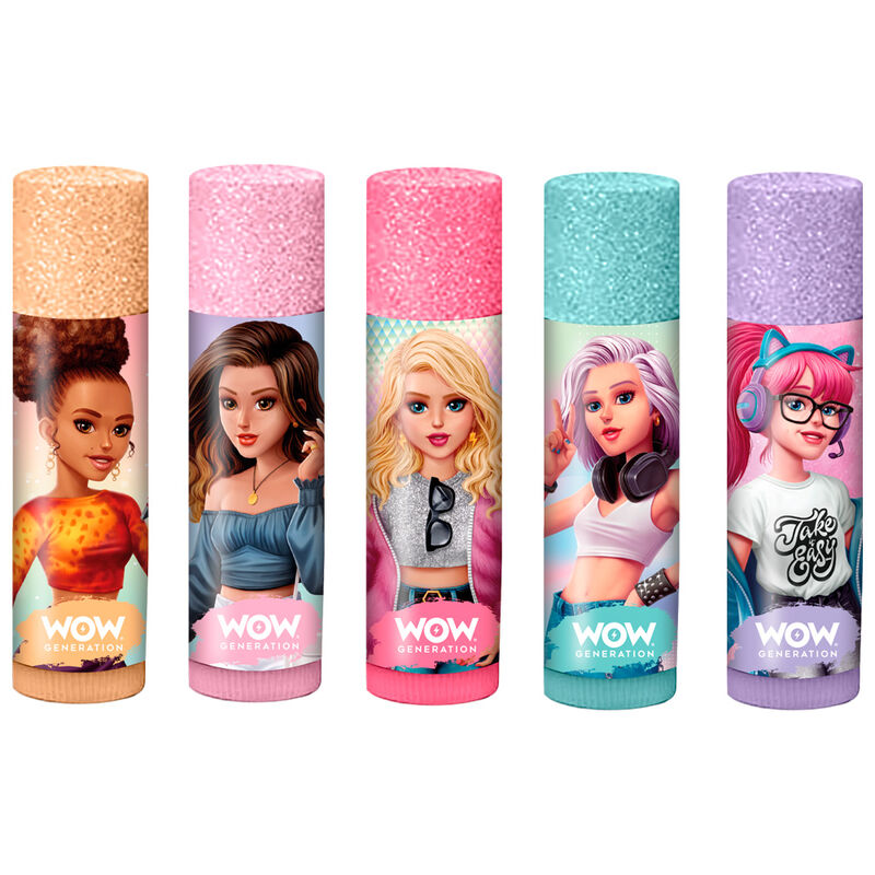 Expositor surtido de bálsamos labiales WOW Generation con sabores - 2