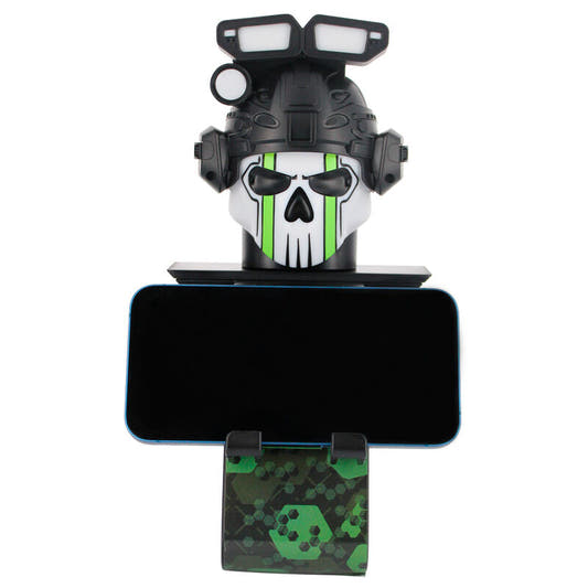 Soporte Cable Guy Call of Duty con figura de calavera en negro y verde - 7