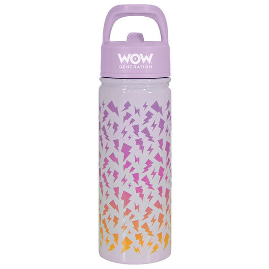 Cantimploras térmicas WOW GENERATION de 500 ml en turquesa y lila - 3