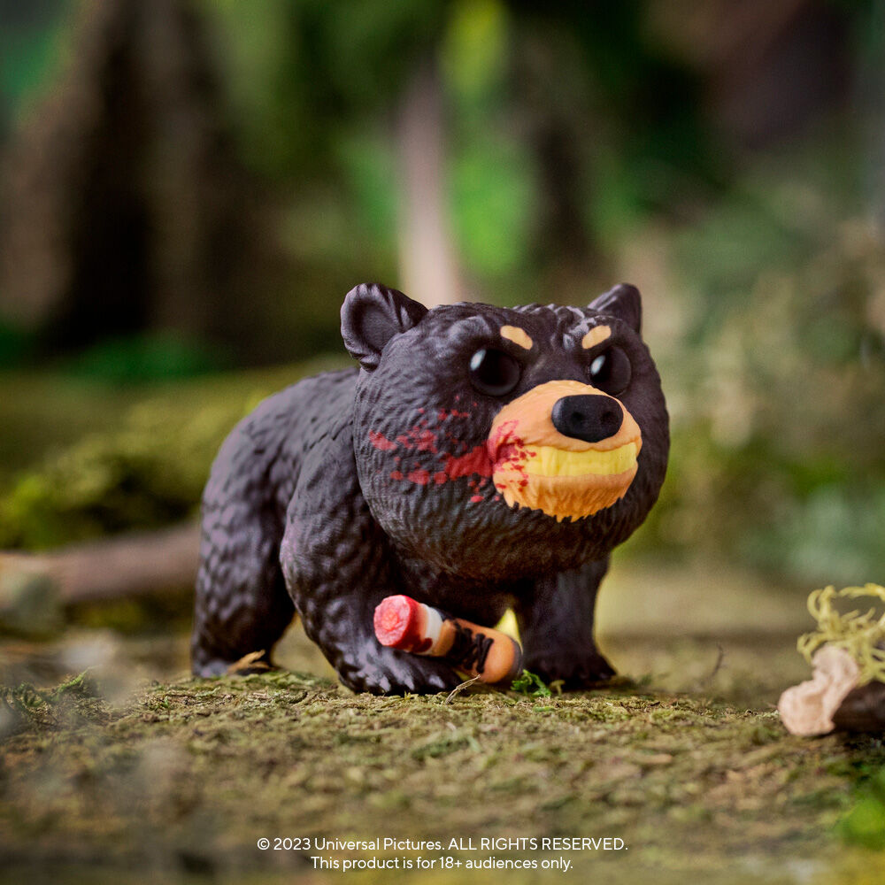 Figura Funko POP! Bear with Leg de Cocaine Bear en caja con ventana - 3