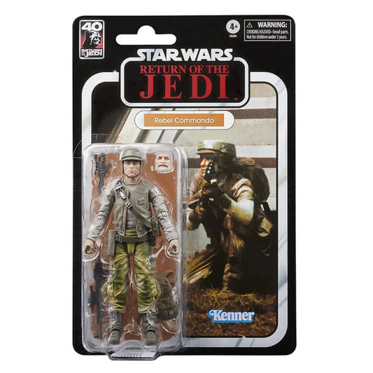 Figura articulada Rebel Commando de Star Wars The Black Series con rifle - 2