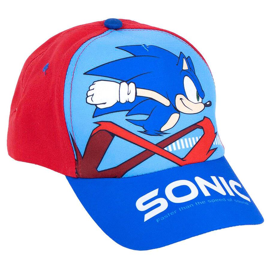 Gorras Sonic The Hedgehog surtidas en azul y rojo - 5