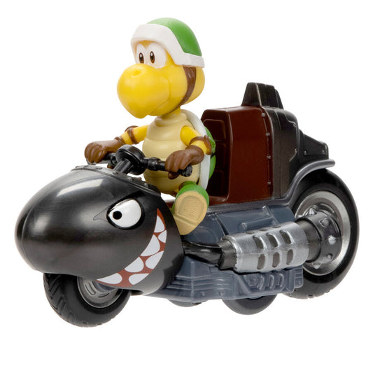 Figura de Koopa Troopa con kart de carreras de Super Mario Bros. - 2