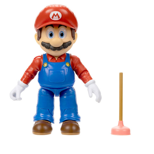 Figura de Mario de Super Mario Bros con desatascador - 3