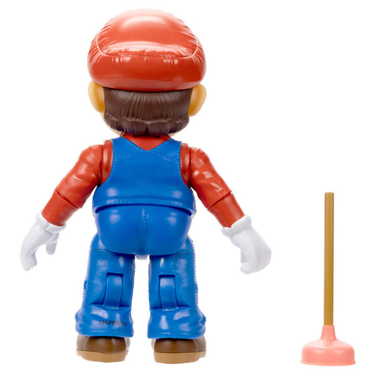 Figura de Mario de Super Mario Bros con desatascador - 4