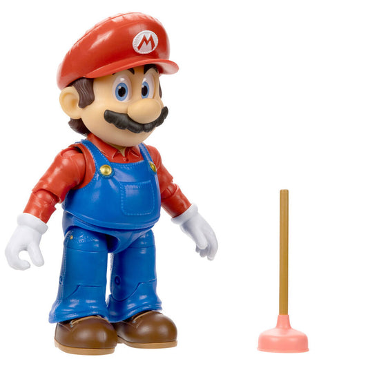 Figura de Mario de Super Mario Bros con desatascador - 5