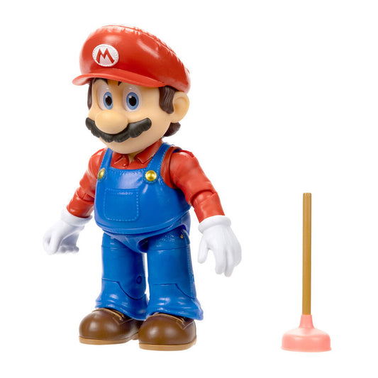 Figura de Mario de Super Mario Bros con desatascador - 6