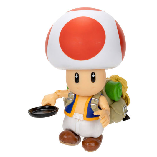 Figura de Toad de Super Mario Bros. Movie de 13 cm con sartén - 6