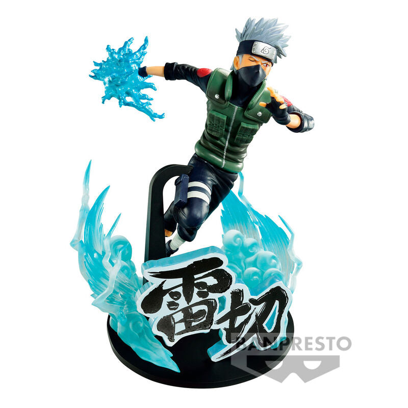 Figura de Hatake Kakashi Vibration Stars de Naruto Shippuden con efectos azules - 2