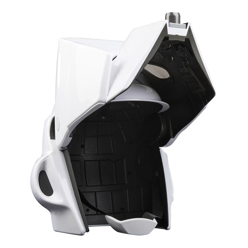 Casco electrónico blanco y negro de Scout Trooper de Star Wars - 3