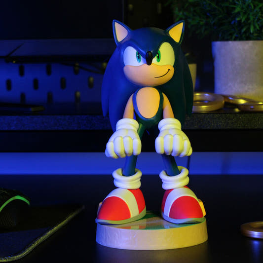 Figura soporte Cable Guy de Sonic sobre base circular - 13