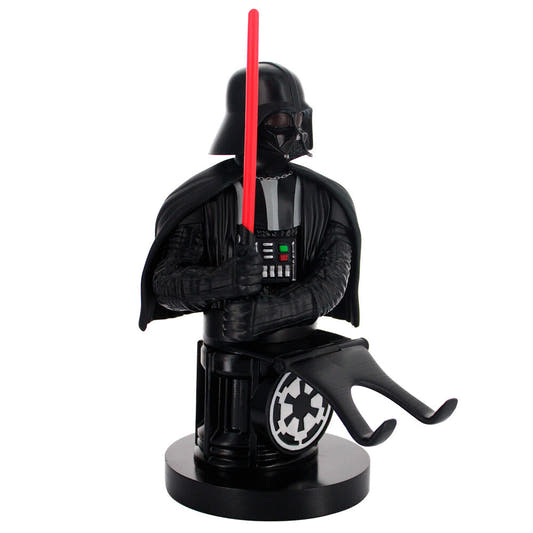 Soporte Cable Guy de Darth Vader con sable de luz rojo - 11