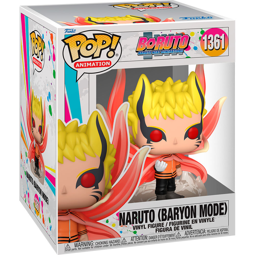 Figura Funko POP! de Boruto Naruto con efecto rojo - 2