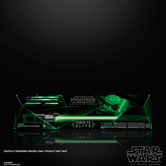 Réplica del sable de luz verde de Yoda Force FX Elite Star Wars - 13