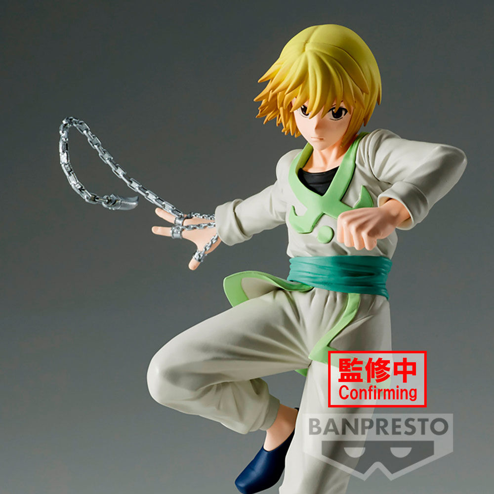 Figura de Kurapika de Hunter x Hunter con cadena en pose de combate - 6