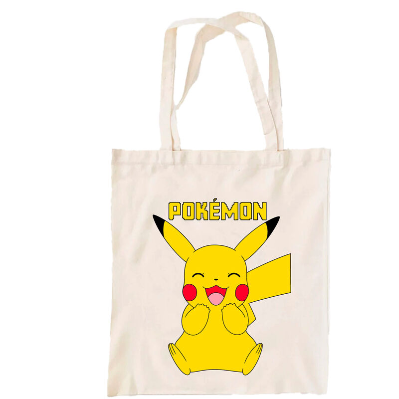 Bolsa shopping Pokémon con estampado de Pikachu