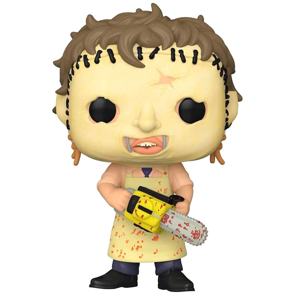 Figura Funko POP! de Leatherface con motosierra en caja con ventana - 2
