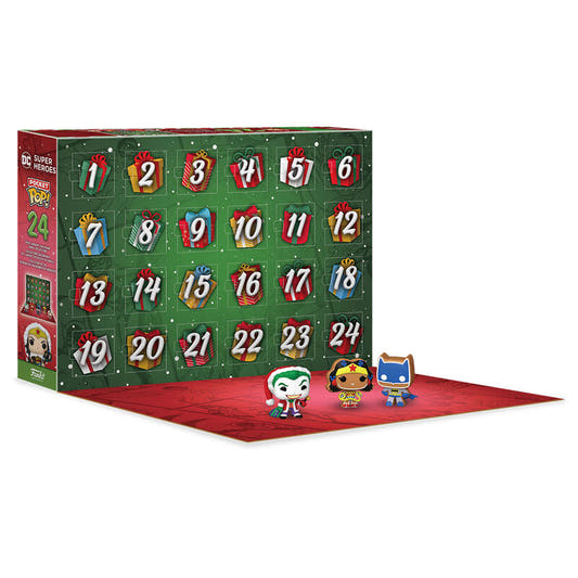 Calendario de Adviento FUNKO Pocket POP! DC Comics con 24 figuras - 2