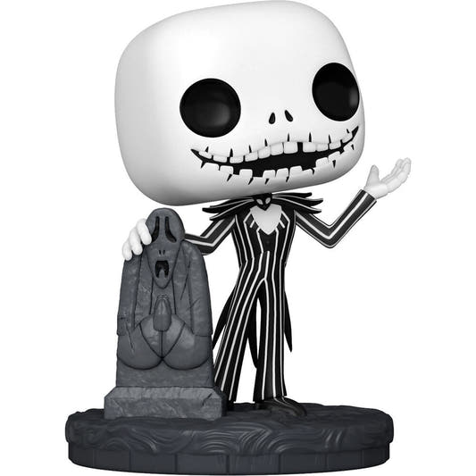 Figura FUNKO POP! de Jack Skellington con traje de rayas en caja Disney - 2